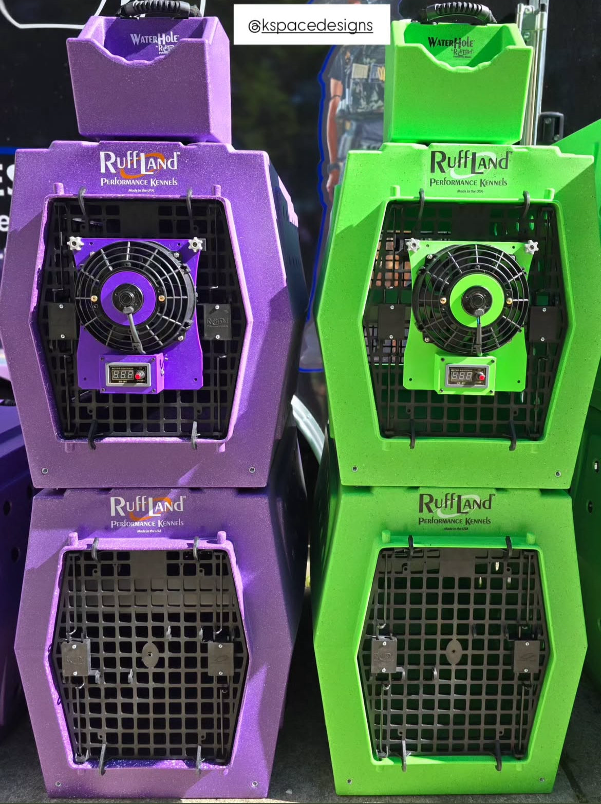 Kspace Dog Kennel Fan V2