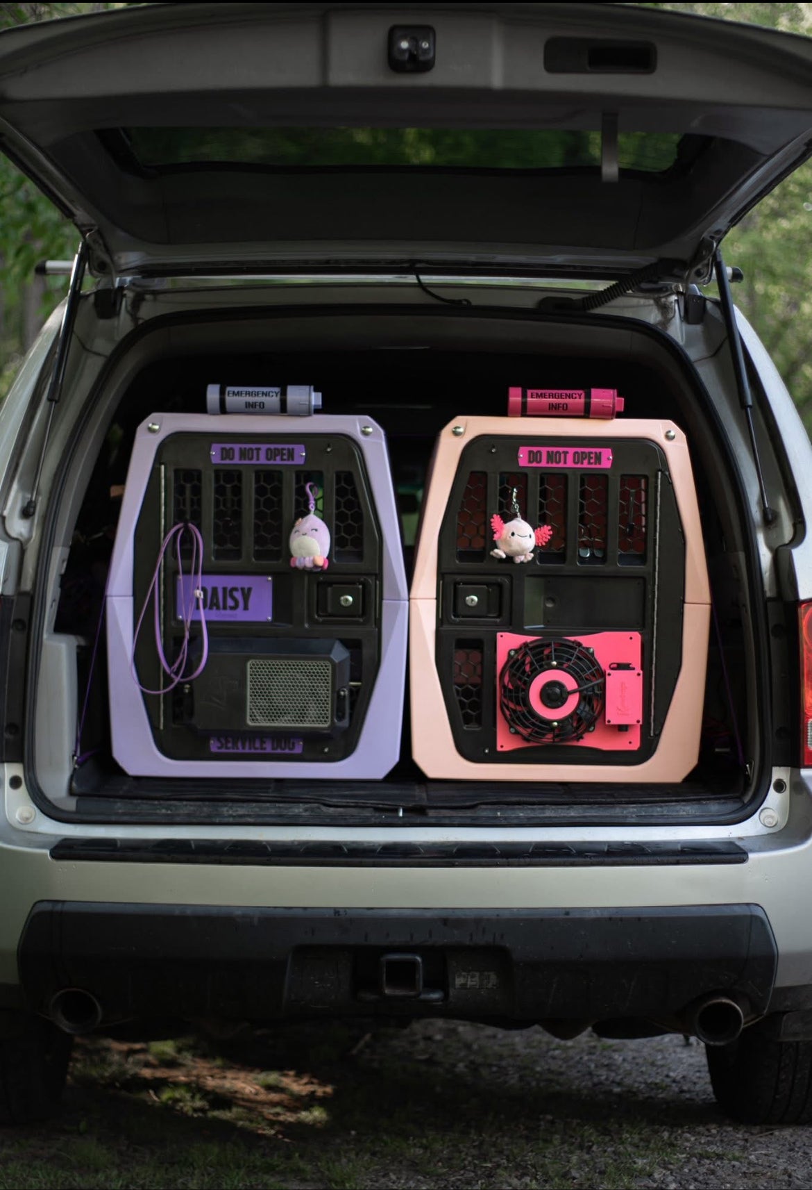 Kspace Dog Kennel Fan V1