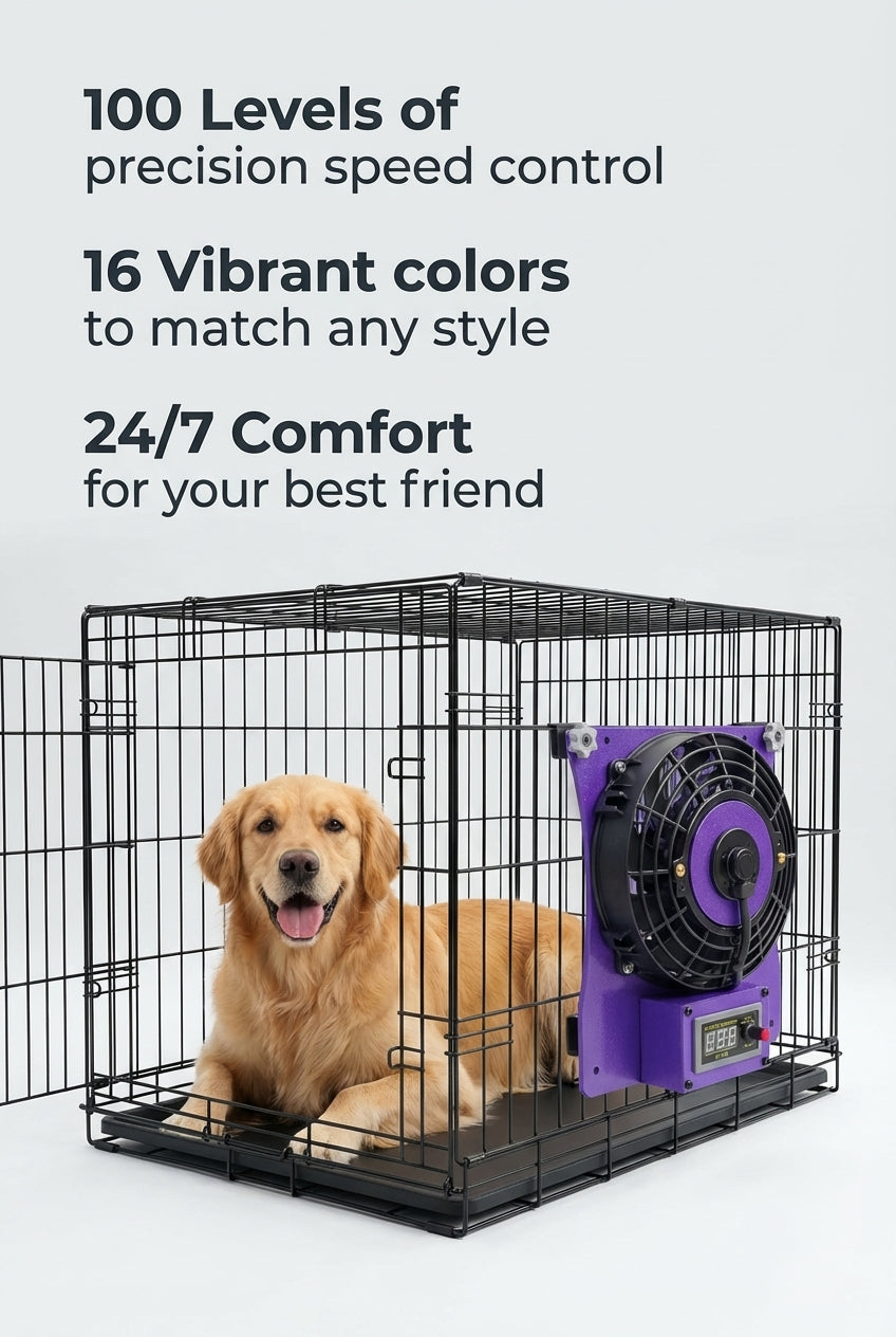 Kspace Dog Kennel Fan