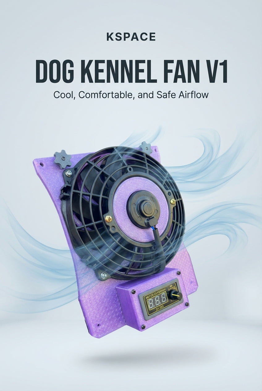 Kspace Dog Kennel Fan