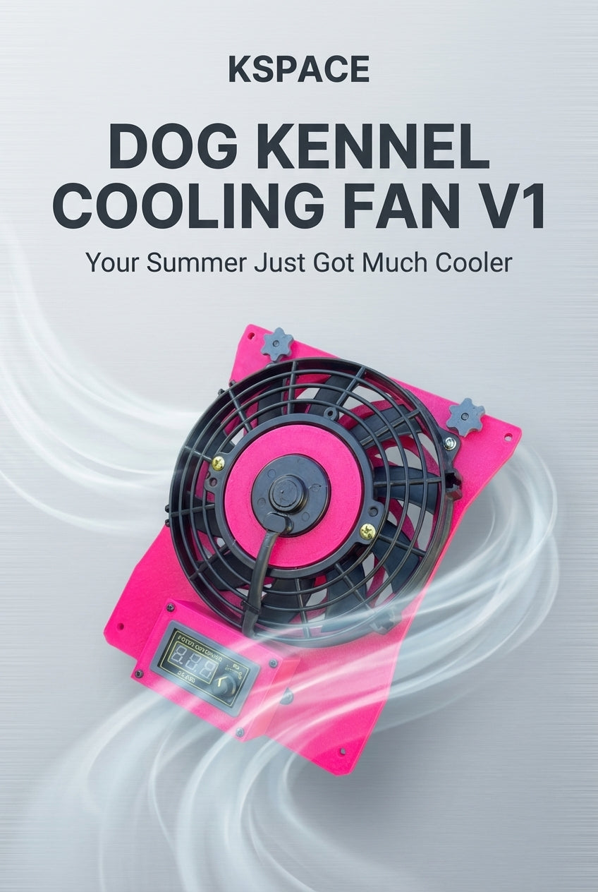 Kspace Dog Kennel Fan
