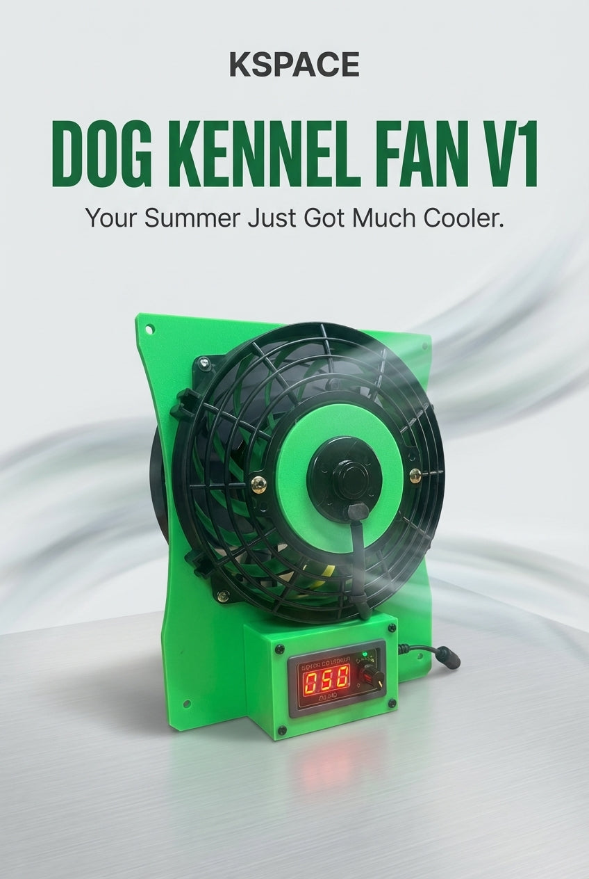 Kspace Dog Kennel Fan