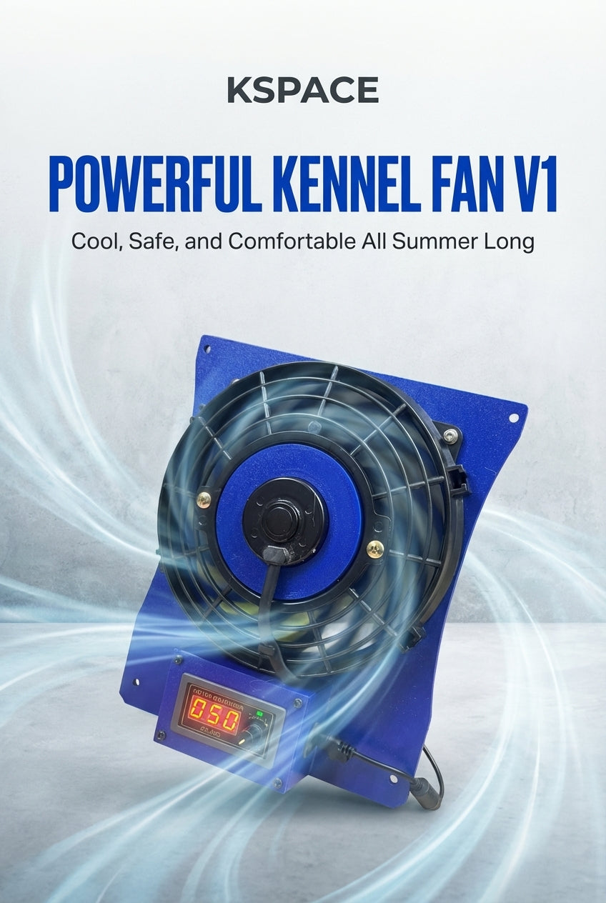Kspace Dog Kennel Fan