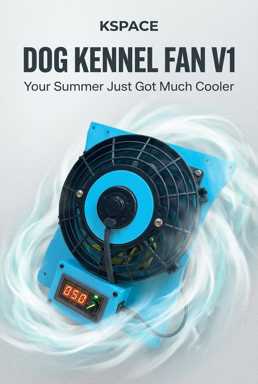 Kspace Dog Kennel Fan