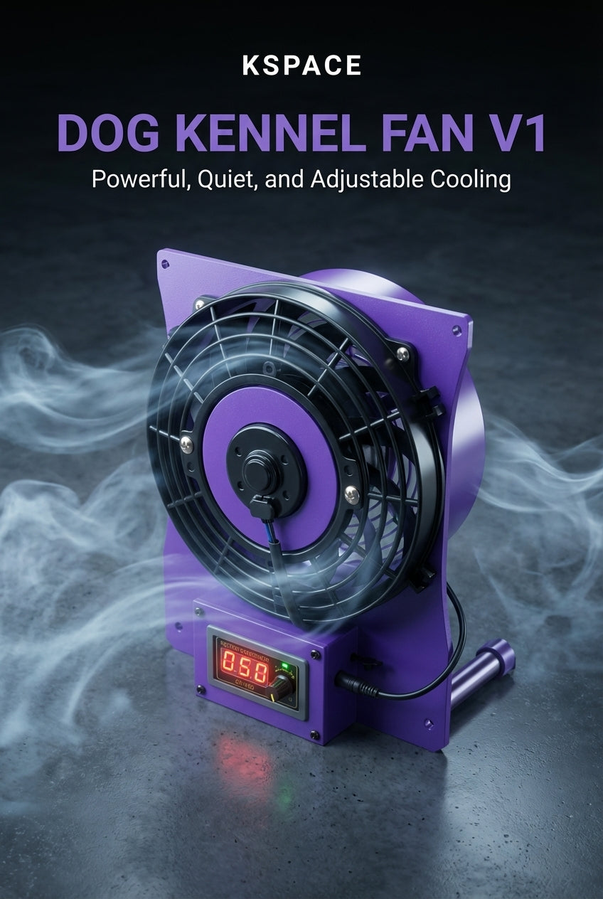 Kspace Dog Kennel Fan