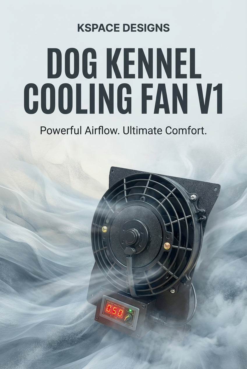 Kspace Dog Kennel Fan