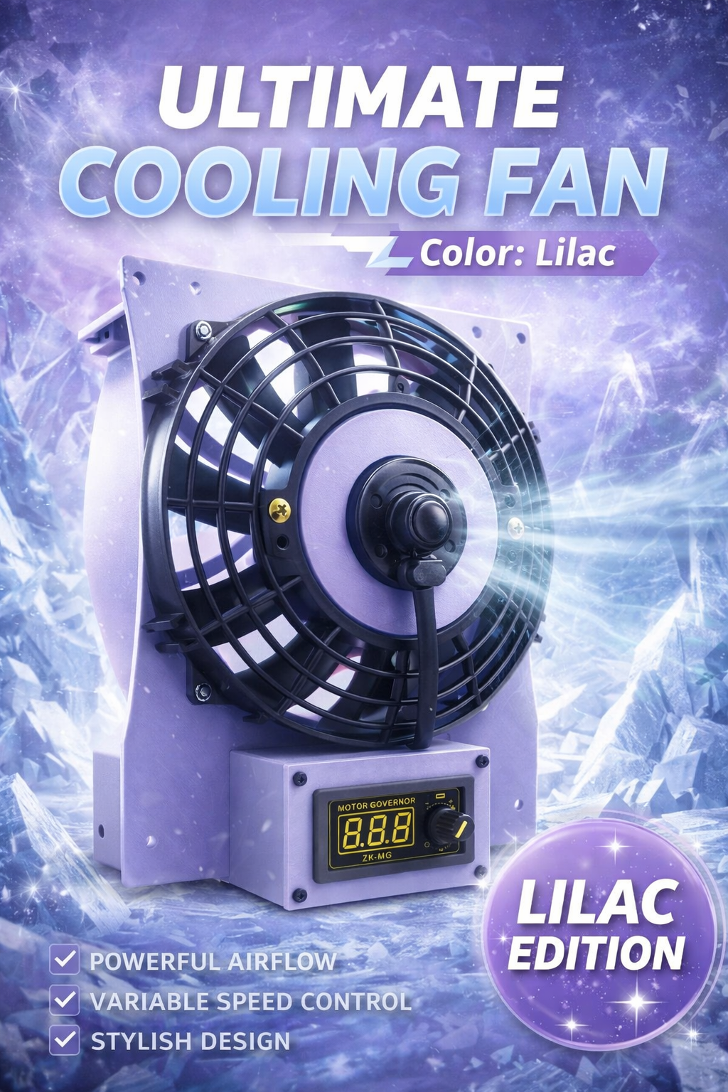 Kspace Dog Kennel Fan V1