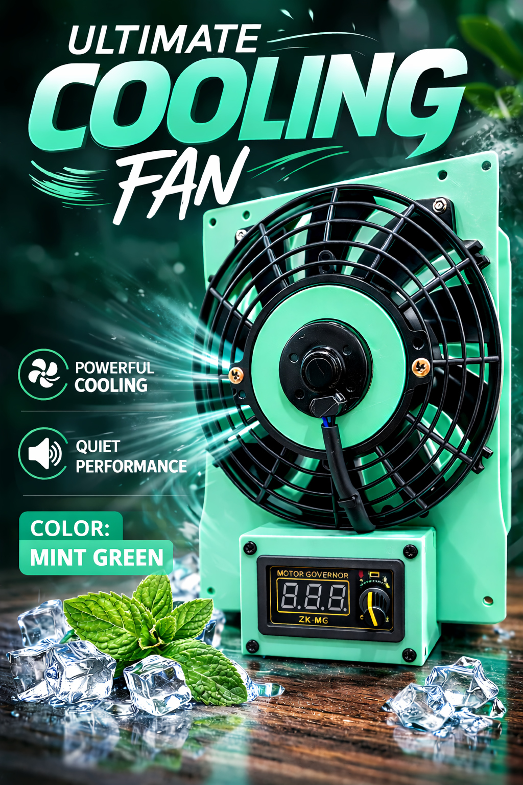 Kspace Dog Kennel Fan V1