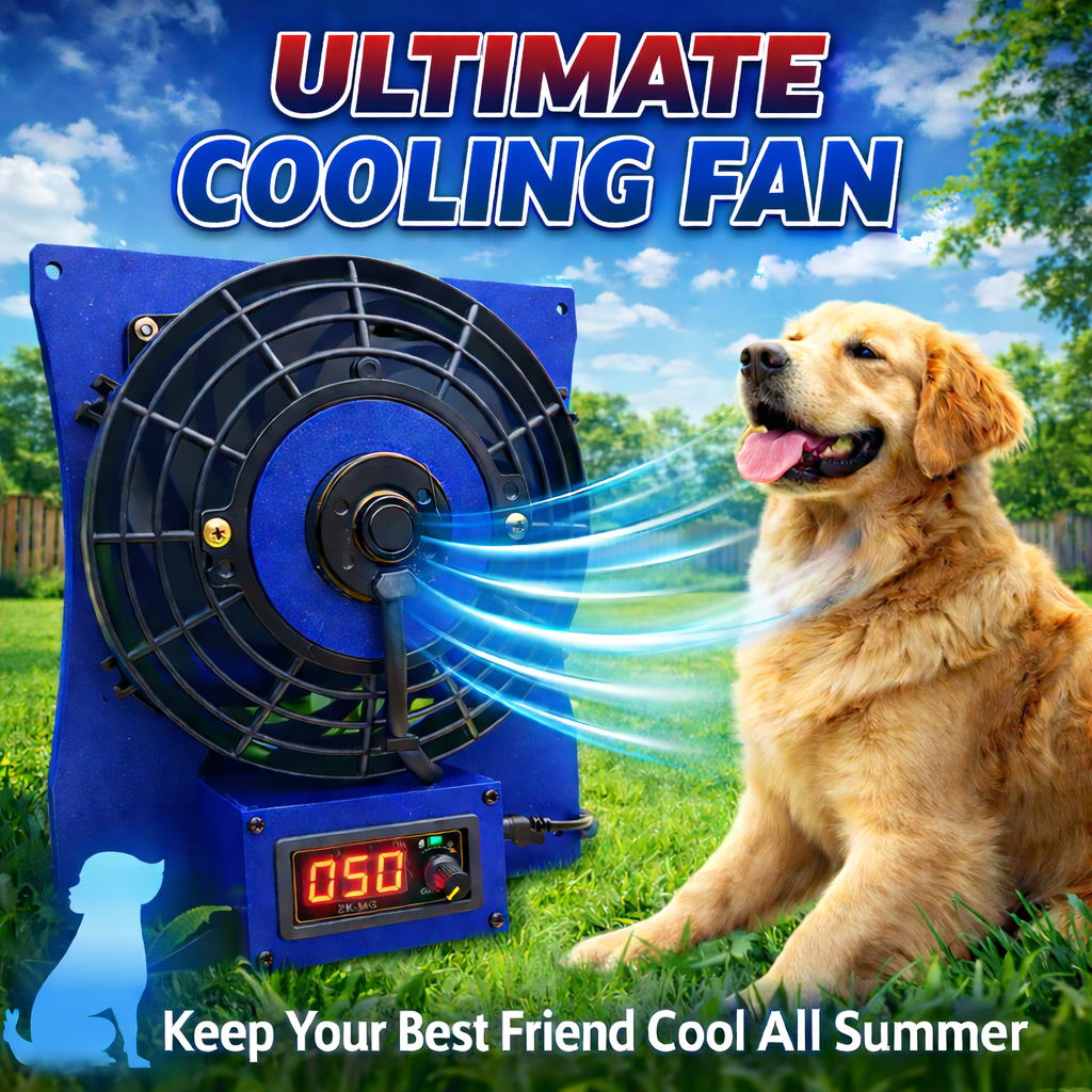Kspace Dog Kennel Fan V1