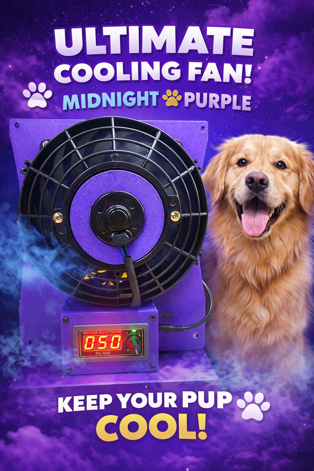 Kspace Dog Kennel Fan V1