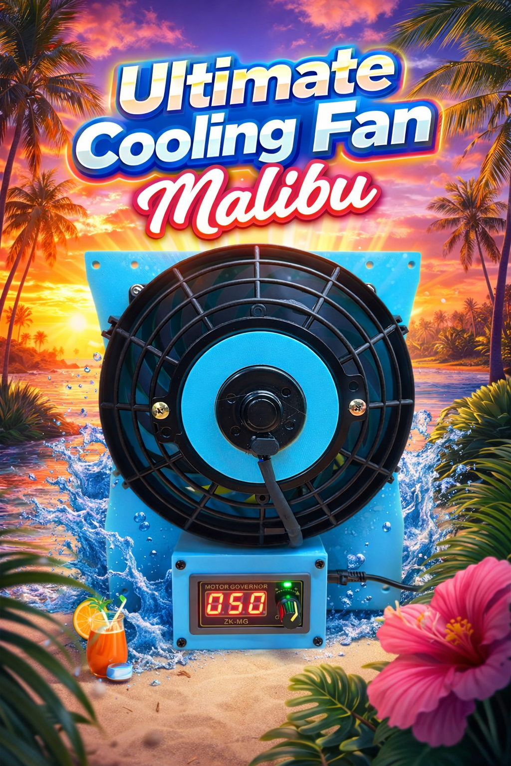 Kspace Dog Kennel Fan V1